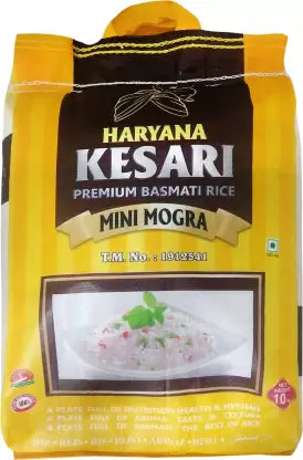 Haryana Kesari Mini Mogra Basmati Rice (Broken Grain) (10 kg) Haryana Kesari Mini Mogra Basmati Rice (Broken Grain) (10 kg)